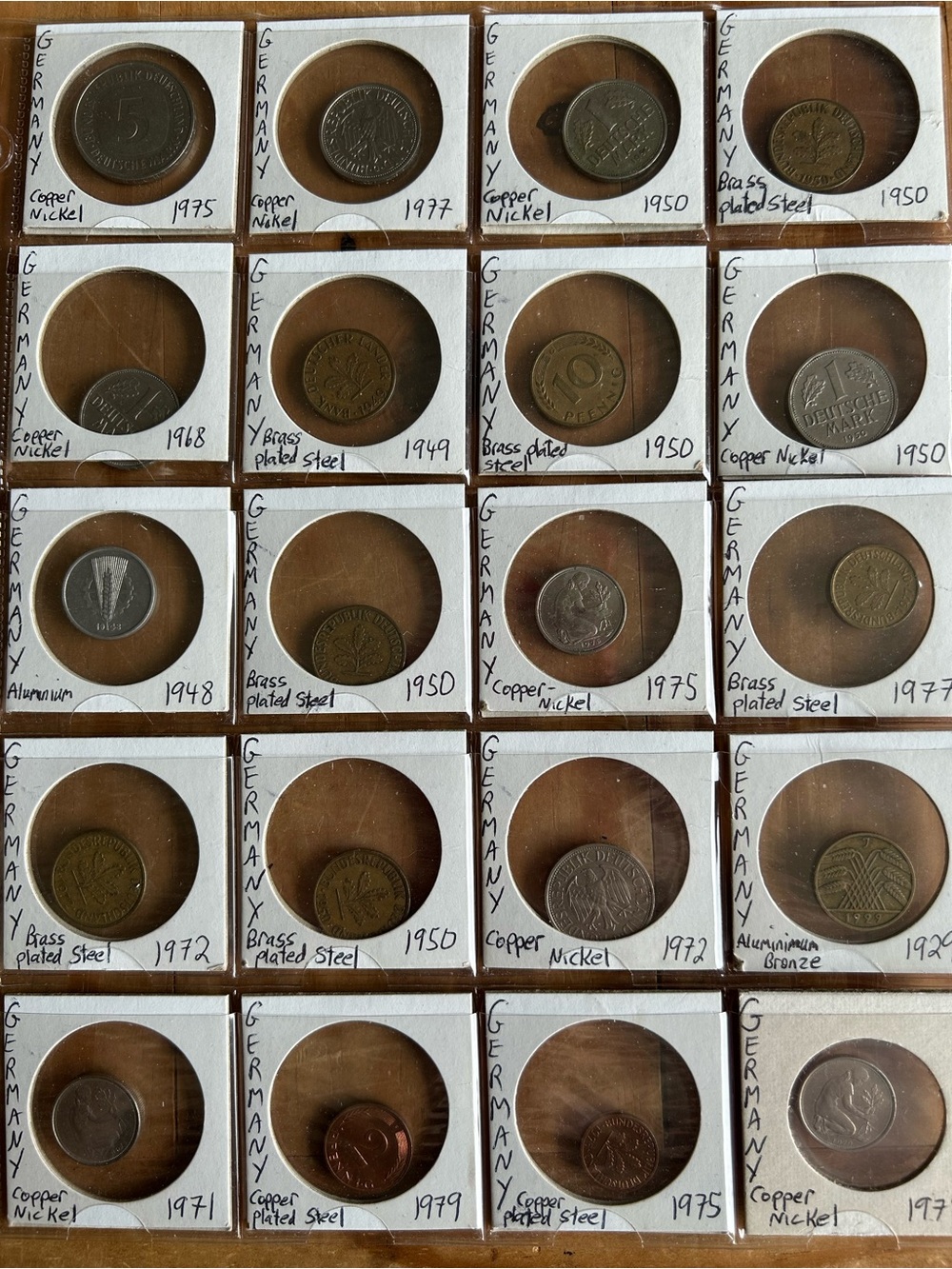 German coins (33)